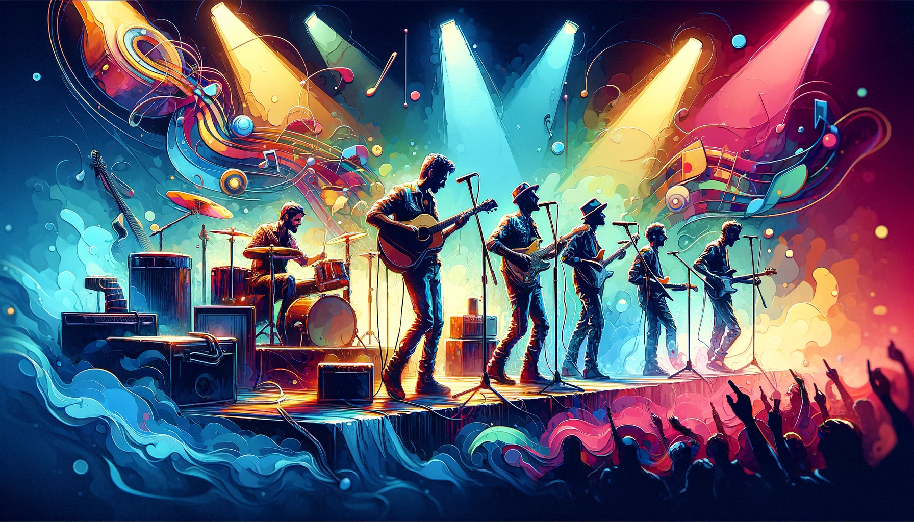 Band Performing